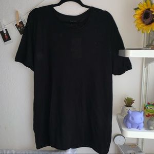 Mens black T-shirt